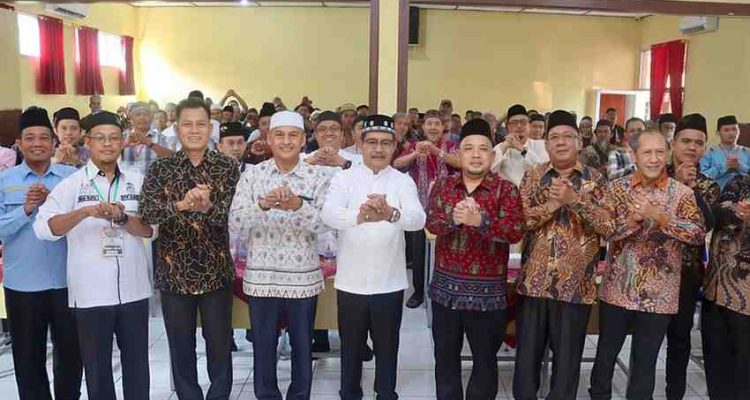 Wabup Muba, Rohman saat hadir pada pembukaan pelatihan pemotong hewan dan tata kelola hewan kurban, Jumat (16/5/2026). Foto: Kominfo Muba.