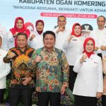 Gubernur Sumatera Selatan (Sumsel), Dr. H Herman Deru menghadiri pelantikan kepengurusan Palang Merah Indonesia (PMI) Kota Lubuk Linggau, Kota Prabumulih, Kabupaten Ogan Komering Ilir (OKI), dan Kabupaten PALI di Griya Agung Palembang, Sabtu (23/5/2026). Foto: Humas Pemprov Sumsel.