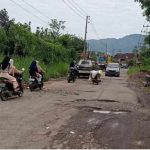 Kondisi jalan Pagaralam- Jarai-Empat Lawang. Foto: IST.
