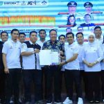 Wakil Gubernur Sumatera Selatan (Sumsel), H. Cik Ujang menghadiri pelantikan pengurus Asosiasi Street Soccer Indonesia (ASSI) Provinsi Sumsel periode 2025–2030 yang digelar di Gedung Rafa Tower UIN Raden Fatah Palembang, Minggu (3/5/2026). Foto: Humas Pemprov Sumsel.