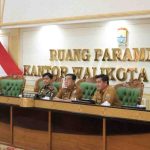 Rapat Penerapan Perwali No 17/2026 di Ruang Parameswara, Senin (18/5/2026). Foto: Kominfo Palembang.