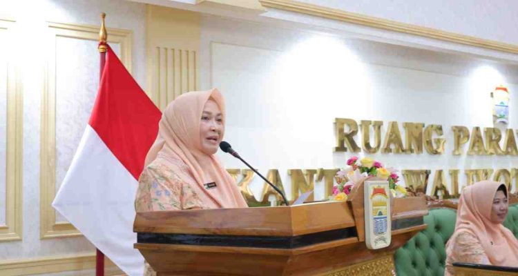 Ketua DWP Kota Palembang, Hj. Ida Royani Aprizal. Foto: Kominfo Palembang.
