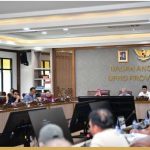 Ketua DPRD Sumsel, Andie Dinialdie, SE, MM, Ketua Komisi IV DPRD Sumsel, Yansuri dan anggota Komisi IV rapat dengar pendapat tentang dampak pembangunan jalan tol Palembang-Betung, Senin (11/5/2026). Foto: IG Humas DPRD Sumsel.