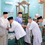 Sekda Palembang, Aprizal Hasyim usai melaksanakan salat Iduladha di Masjid Al-Fathul Akbar di Jakabaring, Rabu (27/5/2026). Foto: Kominfo Palembang.