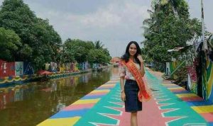 Tempat wisata Sekanak Sidewalk merupakan wisata baru yang berada di Palembang. Foto: IST/kobayogas.com.