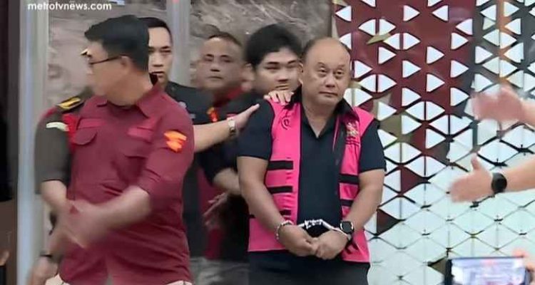 Dadan Hidayana. mantan Ketua BGN yang digiring ke sel tahanan Kejagung, Jakarta, Rabu (3/6/2026). Foto: IG MetroTV