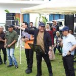 Gubernur Sumsel, Herman Deru saat menghadiri kegiatan silaturahmi bersama Bupati Ogan Komering Ilir (OKI), Muchendi Mahzareki dan para penggiat otomotif Sumsel di Kabupaten OKI, Minggu (14/6/2026) sore. Foto: Humas Pemprov Sumsel.