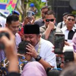 Gubernur Sumsel, Herman Deru saat meresmikan SMA Negeri dan SLB Negeri Hayza Nur Ilmi Palembang, Jumat (12/6/2026). Foto: Humas Pemprov Sumsel.