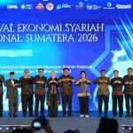 Gubernur Sumsel, Herman Deru saat menghadiri pembukaan Festival Ekonomi Syariah (FESyar) Regional Sumatera 2026 yang berlangsung di Palembang Sport and Convention Center (PSCC), Jumat (5/6/2026). Foto: Humas Pemprov Sumsel.