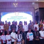Bupati Musi Banyuasin (Muba), HM Toha Tohet, SH beserta Bupati dan Walikota se-Sumsel menghadiri langsung kegiatan optimalisasi Jaksa Garda Desa (Jaga Desa) dalam Mendukung Program Prioritas Nasional, sekaligus pengukuhan pengurus DPC Asosiasi Badan Permusyawaratan Desa Nasional (Abpednas) se-Sumatera Selatan masa bakti 2026–2031 di Inderalaya, Sabtu (27/6/2026). Foto: Kominfo Muba.