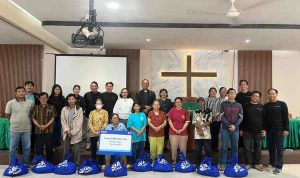 Sembako BRI PT Bank Rakyat Indonesia (Persero) Tbk melalui BRI Region 4 Palembang menyalurkan bantuan paket sembako ke enam gereja di wilayah Palembang dan Sumatera Bagian Selatan (Sumbagsel) pada Sabtu (4/7/2026). Foto: IST