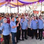 Pimpinan dan anggota DPRD Sumsel Dapil v saat reses di OKU Selatan. Foto: Humas DPRD Sumsel.