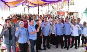 Pimpinan dan anggota DPRD Sumsel Dapil v saat reses di OKU Selatan. Foto: Humas DPRD Sumsel.