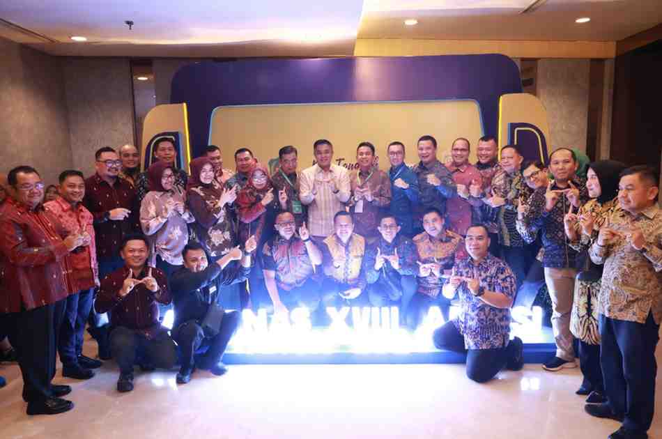 Sekretaris Daerah Kota Palembang, Aprizal Hasyim menghadiri pembukaan Rapat Kerja Nasional (Rakernas) XVIII Asosiasi Pemerintah Kota Seluruh Indonesia (APEKSI) di Grand City Hall, Medan, Rabu (1/7/2026). Foto: Kominfo Palembang.