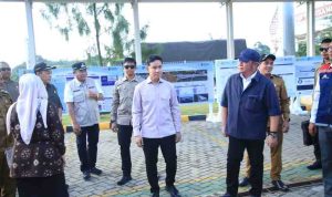 Gubernur Sumsel, Herman Deru mendampingi Wapres Gibran meninjau tol Bayunglencir -Jambi, Kamis 17/7/2026). Foto: Humas Pemprov Sumsel.