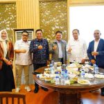 Bupati Musi Banyuasin (Muba), HM Toha Tohet, SH melakukan audiensi dan rapat koordinasi dengan Menteri Koperasi Republik Indonesia, Ferry Juliantono di Kementerian Koperasi RI, Jakarta, Senin (20/7/2026). Foto: Kominfo Muba.