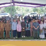 Anggota DPRD Sumsel bersama masyarakat saat reses di Desa Tanjung Agung Kecamatan Buay Madang Timur, OKU Timur. Foto: Humas DPRD Sumsel.