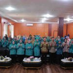 Ketua TP PKK Kota Palembang Dewi Sastrani Ratu Dewa saat berkunjung ke Kelurahan Srimulya, Sematang Borang, Jumat (24/7/2026). Foto: Kominfo Palembang.