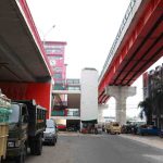 Kawasan bawah Jembatan Ampera, 7 Ulu Palembang yang akan dibanun arena dan panggung kreatuf. Foto: Kominfo Palembang.