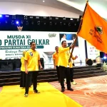 Andie Dinialdie usai terpilih sebagai Ketua DPD Golkar Sumsel periode 2026-2030. Foto: ISt