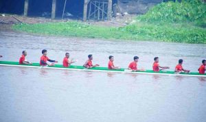 bidar1-40kb Suasana peringatan Hari Ulang Tahun (HUT) ke-81 Kemerdekaan Republik Indonesia di Kecamatan Bayung Lencir, Kabupaten Musi Banyuasin (Muba) berlangsung meriah. Foto: Kominfo Muba.