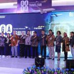 Pembukaan Garuda Indonesia Travel Fair (GATF) 2026 yang digelar di atrium Palembang Indah Mall, Jumat (28/8/2026). Foto: Kominfo Palembang.