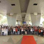 Wali Kota Palembang Ratu Dewa secara resmi membuka Gebyar Indonesia Merdeka ke-81 Tahun 2026 di kawasan bawah Jembatan Ampera, Pasar 16 Ilir, Kota Palembang, Sabtu (29/8/2026). Foto: Kominfo Palembang.