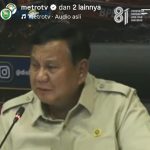 Presiden Prabowo saat memimpin rapat Karhutla di ruang VVIV Bandara SMB II Palembang, Senin (24/8/2026). Foto: screenshot IG Pemprov Sumsel.