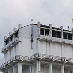 Pengeras suara sirine di atas gedung Pemkot Palembang, akan dibinyikan jam 10 pada 17 Agustus 2026. Foto: IST