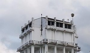 Pengeras suara sirine di atas gedung Pemkot Palembang, akan dibinyikan jam 10 pada 17 Agustus 2026. Foto: IST
