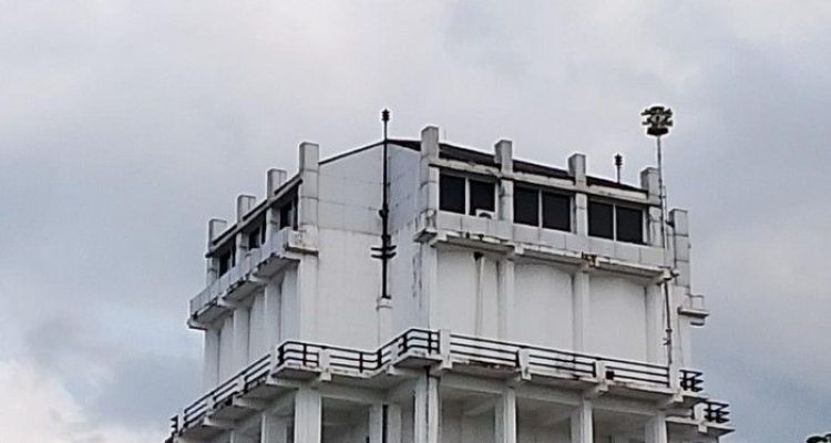 Pengeras suara sirine di atas gedung Pemkot Palembang, akan dibinyikan jam 10 pada 17 Agustus 2026. Foto: IST