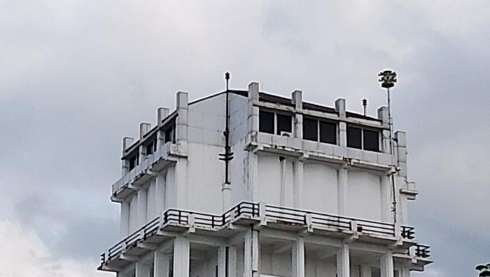 Pengeras suara sirine di atas gedung Pemkot Palembang, akan dibinyikan jam 10 pada 17 Agustus 2026. Foto: IST