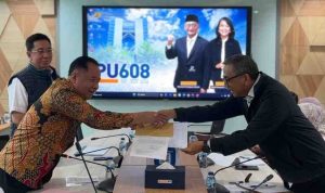 Wakil Gubernur Sumatera Selatan (Sumsel) H. Cik Ujang melakukan kunjungan kerja ke Sekretaris Jenderal Kementerian Pekerjaan Umum (PU) RI, Apri Artoto, di Ruang Rapat Sekretariat Jenderal Lantai 3 Kementerian PU, Jakarta, Selasa (4/8/2026). Foto: Humas P{emprov Sumsel.
