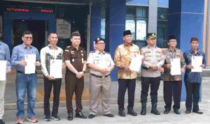BPN-40kb Kantor Pertanahan Kabupaten Musi Banyuasin (Kantah BPN Muba) menggelar Upacara Peringatan Hari Agraria dan Tata Ruang (HANTRA) Tahun 2026 yang berlangsung khidmat di lapangan upacara Kantor Pertanahan Muba, Kamis (24/09/2026). Foto: Kominfo Muba.
