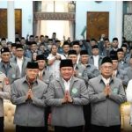 Gubernur Sumsel, Herman deru bersama jajaran pengurus MUI Sumsel, Rabu (23/9/2026). Foto: Humas Pemprov Sumsel.