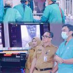 RSUD Sekayu kini mencatat sejarah sebagai pelopor layanan neurointervensi di Sumatera Bagian Selatan (Sumbagsel), dengan sukses menggelar Proctoring Tindakan Coiling untuk penanganan stroke, Senin (21/9/2026). Foto: Kominfo Muba.