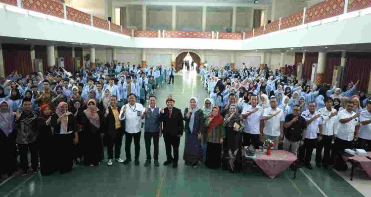 Walikota Palembang, Ratu Dewa, hadir sebagai narasumber dalam kegiatan Kuliah Iftitah Mahasiswa Baru Fakultas Dakwah dan Komunikasi Universitas Islam Negeri (UIN) Raden Fatah Palembang, Rabu (9/9/2026). Foto; Kominfo Palembang.
