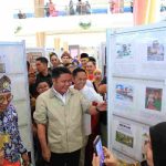 Gubernur Sumatera Selatan Herman Deru mendampingi menteri Kebudayaan Fadli Zon menghadiri Sriwijaya Philately Exhibition 2026 yang digelar di atrium Palembang Square Mall (PS Mall) Palembang. Foto: Humas Pemprov Sumsel.