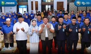 deru-40kb (4) Gubernur Sumsel, Herman Deru saat melepas para kafilah untuk mengikuti MTQ Nasional, Kamis (10/9/2026). Foto: Humas Pemprov Sumsel.