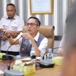 Walikota Palembang, Ratu Dewa saat memimpin rapat masalah antisipasi banjir, Rabu (16/9/2026). Foto: Kominfo Palembang.
