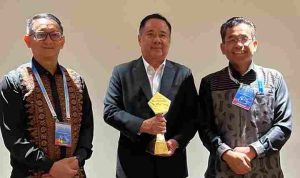 hdcu-40kb Wakil Gubernur Sumsel H. Cik Ujang pada acara pembukaan Festival Ekonomi Keuangan Digital Indonesia (FEKDI) X Indonesia Fintech Summit and Expo 2026 serta Rapat Koordinasi Nasional Pengendalian Inflasi dan Percepatan dan Perluasan Digitalisasi Daerah (P2DD) Tahun 2026 yang digelar Kementerian Dalam Negeri di Jakarta International Convention Center, Kamis (24/9/2026). Foto: Humas Pemprov Sumsel.