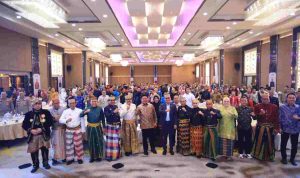 kss-40kb Gubernur Sumsel, Herman Deru saat menghadiri Pelantikan BPW KKSS Sumsel Periode 2026–2031 di Palembang, Kamis (24/9/2026). Foto: Humas Pemprov Sumsel.