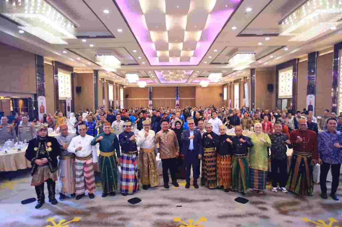 Gubernur Sumsel, Herman Deru saat menghadiri Pelantikan BPW KKSS Sumsel Periode 2026–2031 di Palembang, Kamis (24/9/2026). Foto: Humas Pemprov Sumsel.