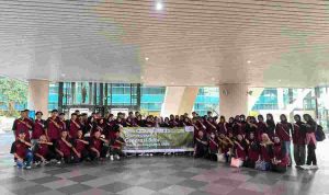 76 Generasi Muda Sumsel resmi diberangkatkan menuju Yogyakarta untuk menempuh pendidikan vokasi Ahli Sawit melalui program Beasiswa Penuh SDMP-BPDP (Sumber Daya Manusia Perkebunan Kelapa Sawit - Badan Pengelola Dana Perkebunan Kelapa Sawit) Tahun 2026. Foto: Kominfo Muba.