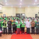 Bupati Muba, HM Toha bersama para pengurus dan kader PKB Muba. Foto: Kominfo Muba.