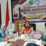 Para kader Dasawisma Apel 1, Kelurahan Balai Agung, Kecamatan Sekayu, Kabupaten Musi Banyuasin, terlihat saat mengikuti verifikasi prestasi kader Dasawisma Peserta Lomba Kader Dasawisma tingkat Provinsi Sumatera Selatan secara virtual, Kamis (08/10/2026). Foto: Kominfo Muba.