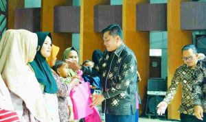 nakes-40kb Bupati Muba, Hm Toha saat hadir di peluncuran SIGAPKE MUBA (Sistem Integrasi Gerakan dan Aplikasi Pelaporan Kesehatan Muba) yang diinisiasi Dinas Kesehatan Muba, Kamis (1/10/2026). Fotro: Kominfo Muba.