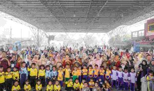 paud-40kb (1) Kegiatan lomba mewarnai yang digelar dalam rangka Hari Jadi ke-70 Kabupaten Musi Banyuasin Tahun 2026, dihadiri langsung Bunda PAUD Muba Hj Patimah Toha Tohet, Staf Ahli TP PKK Muba Liliani Rohman Husen, Kamis (1/9/2026). Foto: Kominfo Muba.