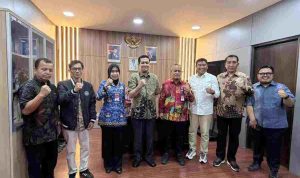 pinjam-40kb Sekda Muba, Syaruddin dan tim saat kunjungan ke Direktur Fasilitasi Transfer dan Pembiayaan Utang Daerah, Direktorat Jenderal Bina Keuangan Daerah, Kementerian Dalam Negeri (Kemendagri) Republik Indonesia, di Jakarta, Kamis (1/10/2026). Foto: Kominfo Muba.