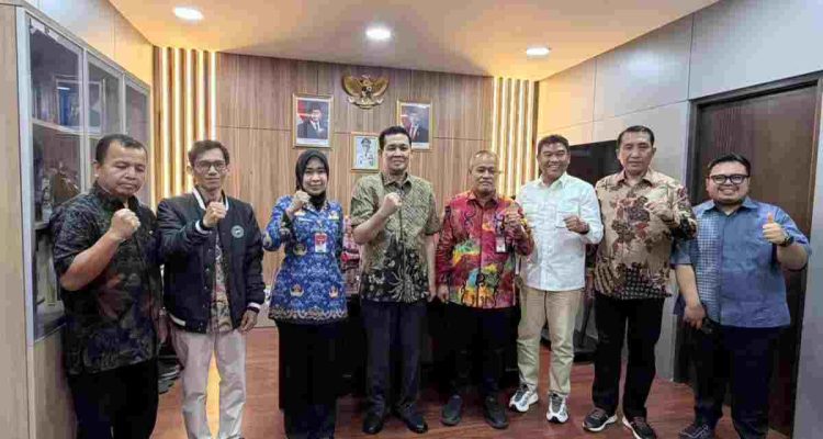 Sekda Muba, Syaruddin dan tim saat kunjungan ke Direktur Fasilitasi Transfer dan Pembiayaan Utang Daerah, Direktorat Jenderal Bina Keuangan Daerah, Kementerian Dalam Negeri (Kemendagri) Republik Indonesia, di Jakarta, Kamis (1/10/2026). Foto: Kominfo Muba.